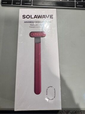 Solawave Red Light Therapy Skincare Wand - Pink NEW IN BOX
